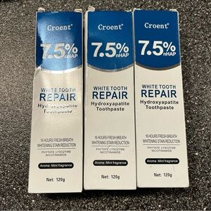 (Pack of 3) Croent White Tooth Repair Toothpaste